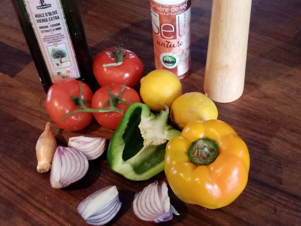 ingrédient condiment du soleil